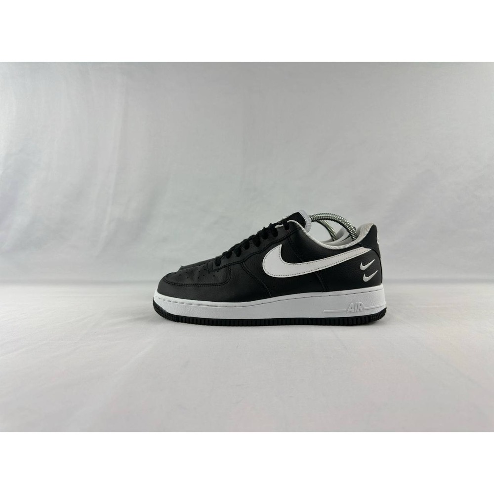 Nike Air Force 1 '07 LV8 'Double Swoosh - Black White' CT2300-001 Men's Size 8.5 - Picture 5 of 10